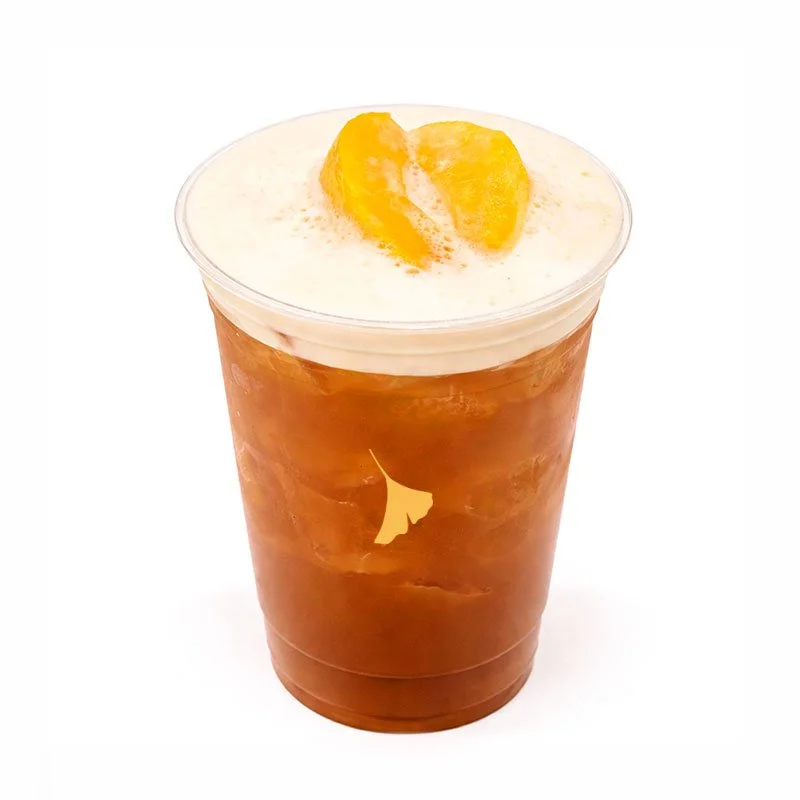 Lemongrass peach tea · $7.00