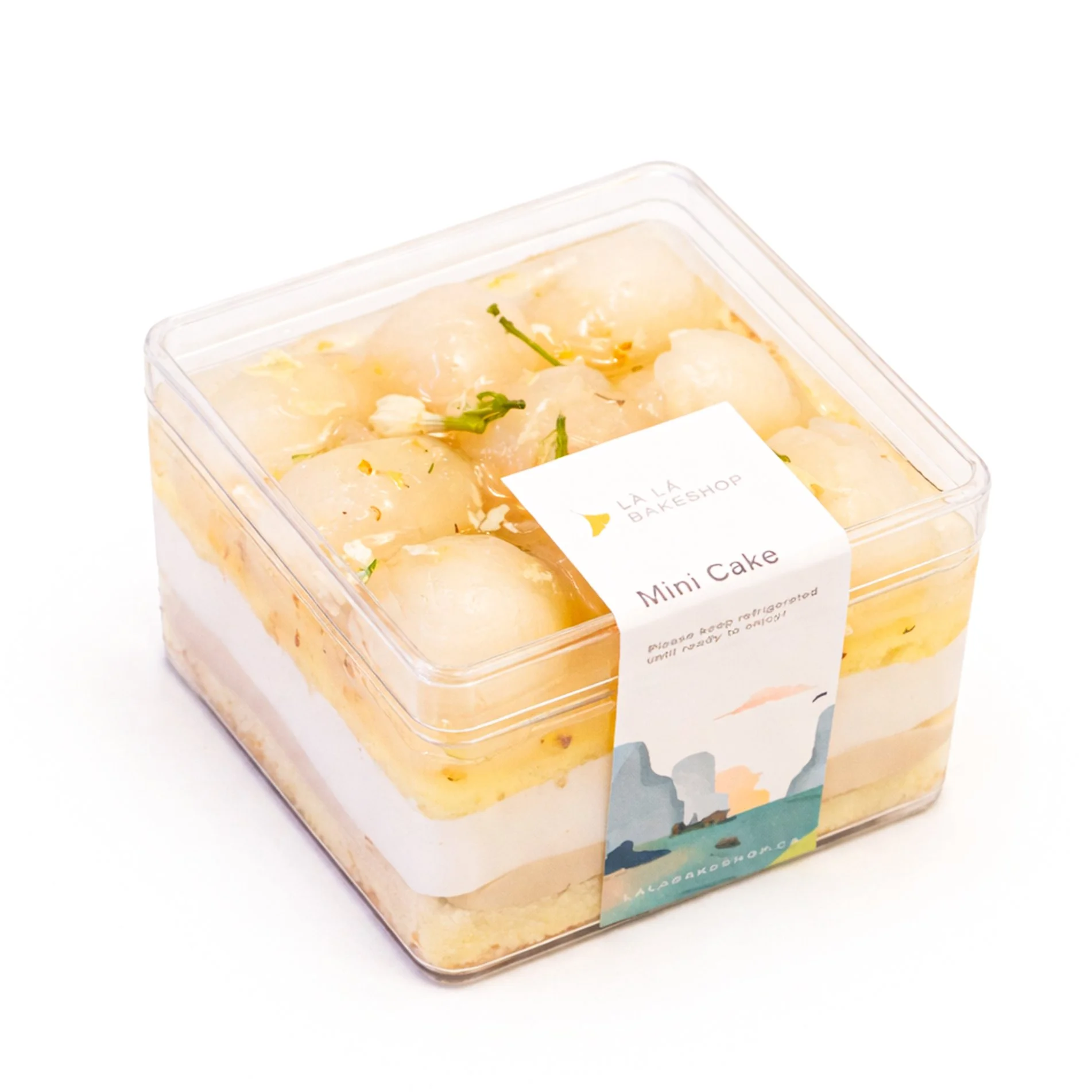 Longan jasmine mini cake · $12.75