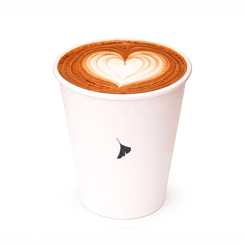 Hot chocolate latte · $5.95