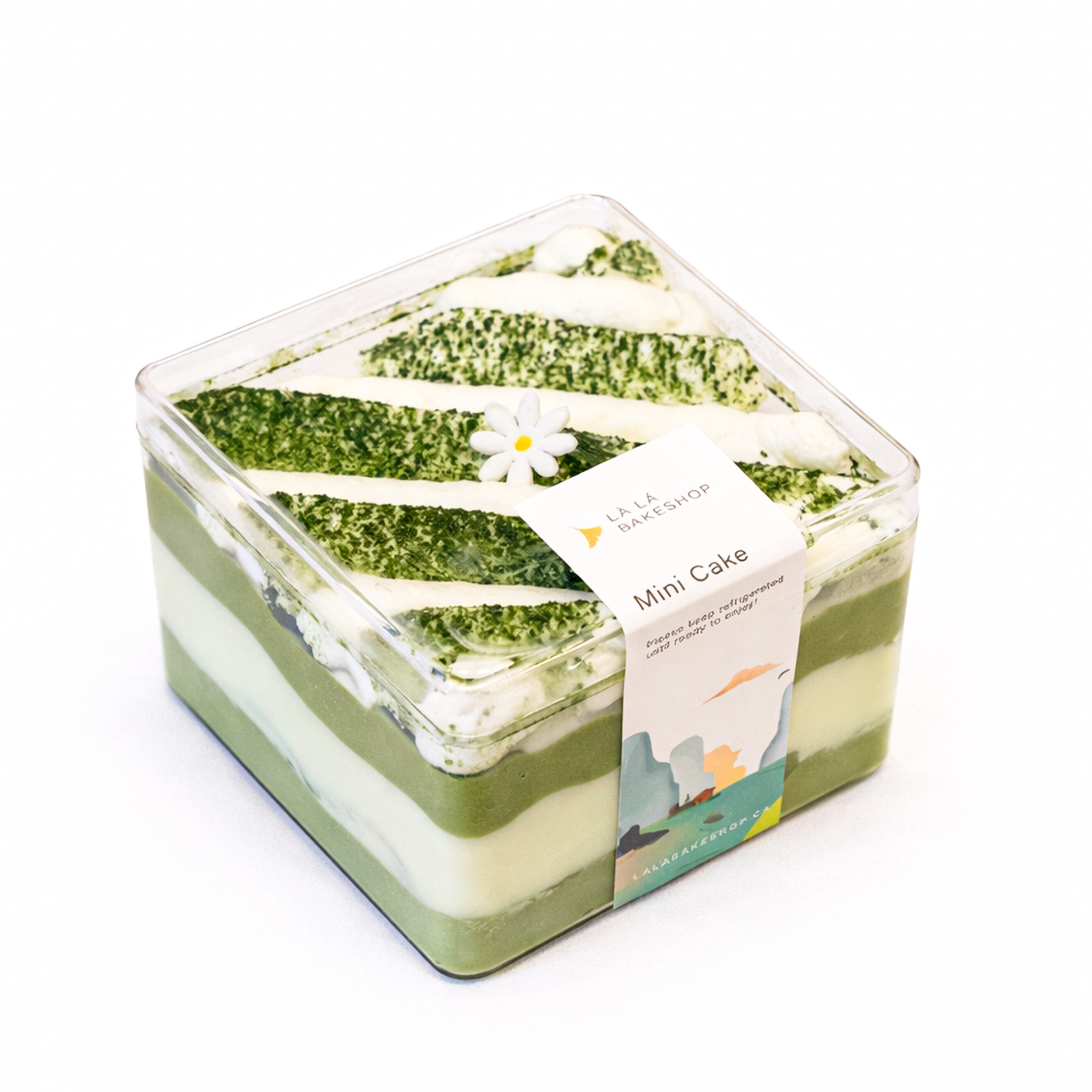 Matcha Pandan tiramisu mini cake · $11.25