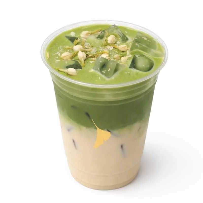 Jasmine matcha latte · $7.50