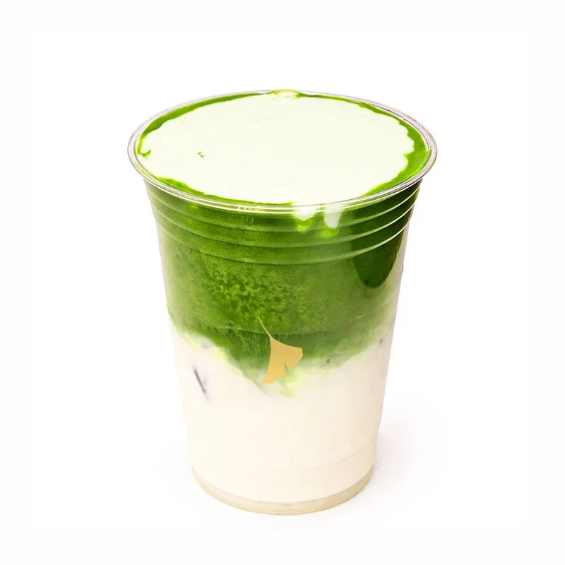 Pandan cream matcha latte · $7.50