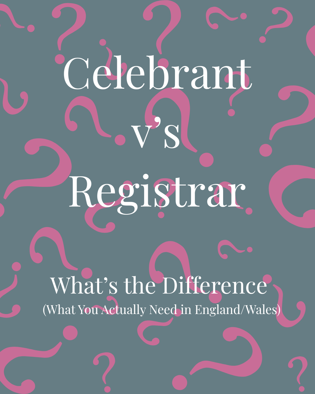 Celebrant-Led Wedding Ceremony vs Registrar: What you need to know