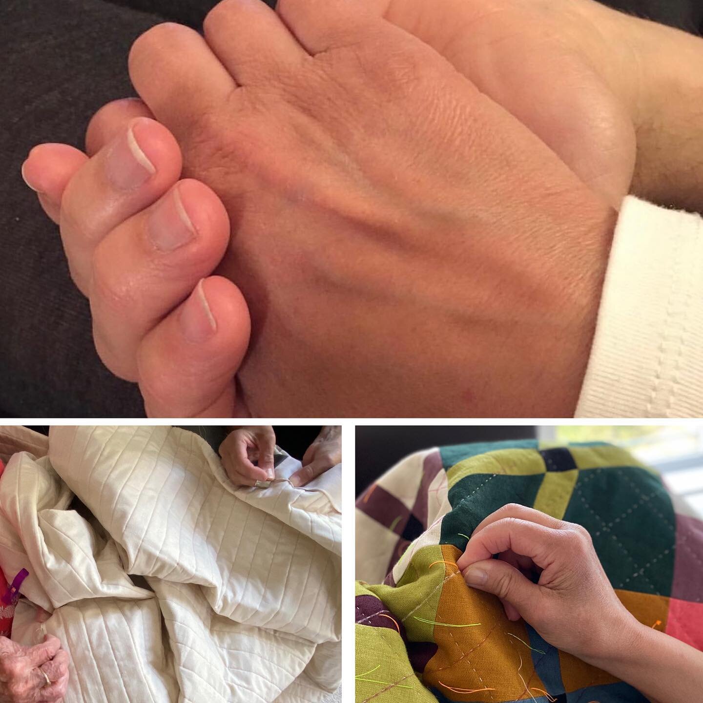 **WORLD MENTAL HEALTH DAY**

It&rsquo;s ok not to be ok, so be gentle on yourself. 

Take time to check on others with a message or a hold of the hand. 

I find when I get anxious about stuff I take myself away and stitch until that knotted stomach e