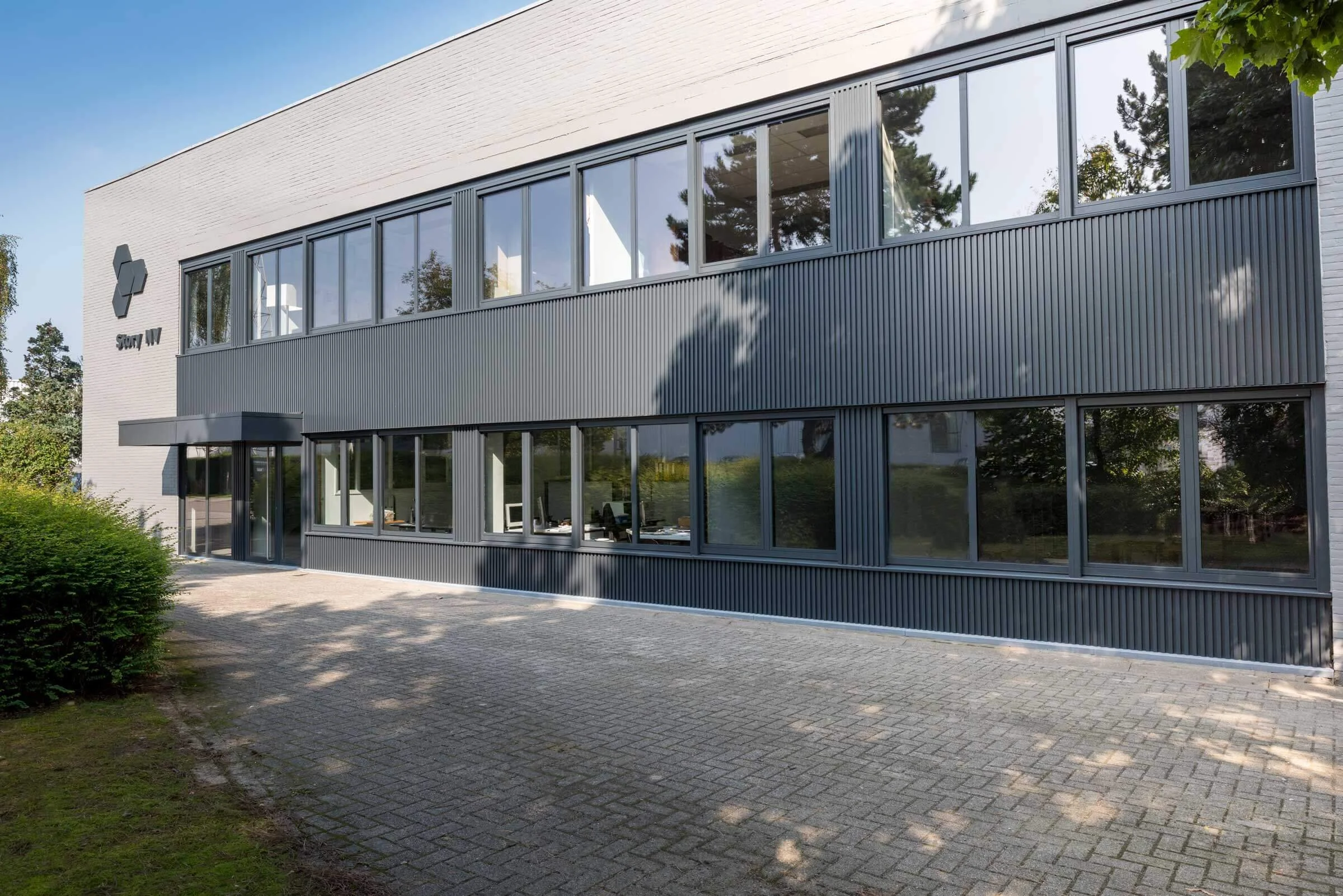 Een uniek en modern bedrijfsgebouw