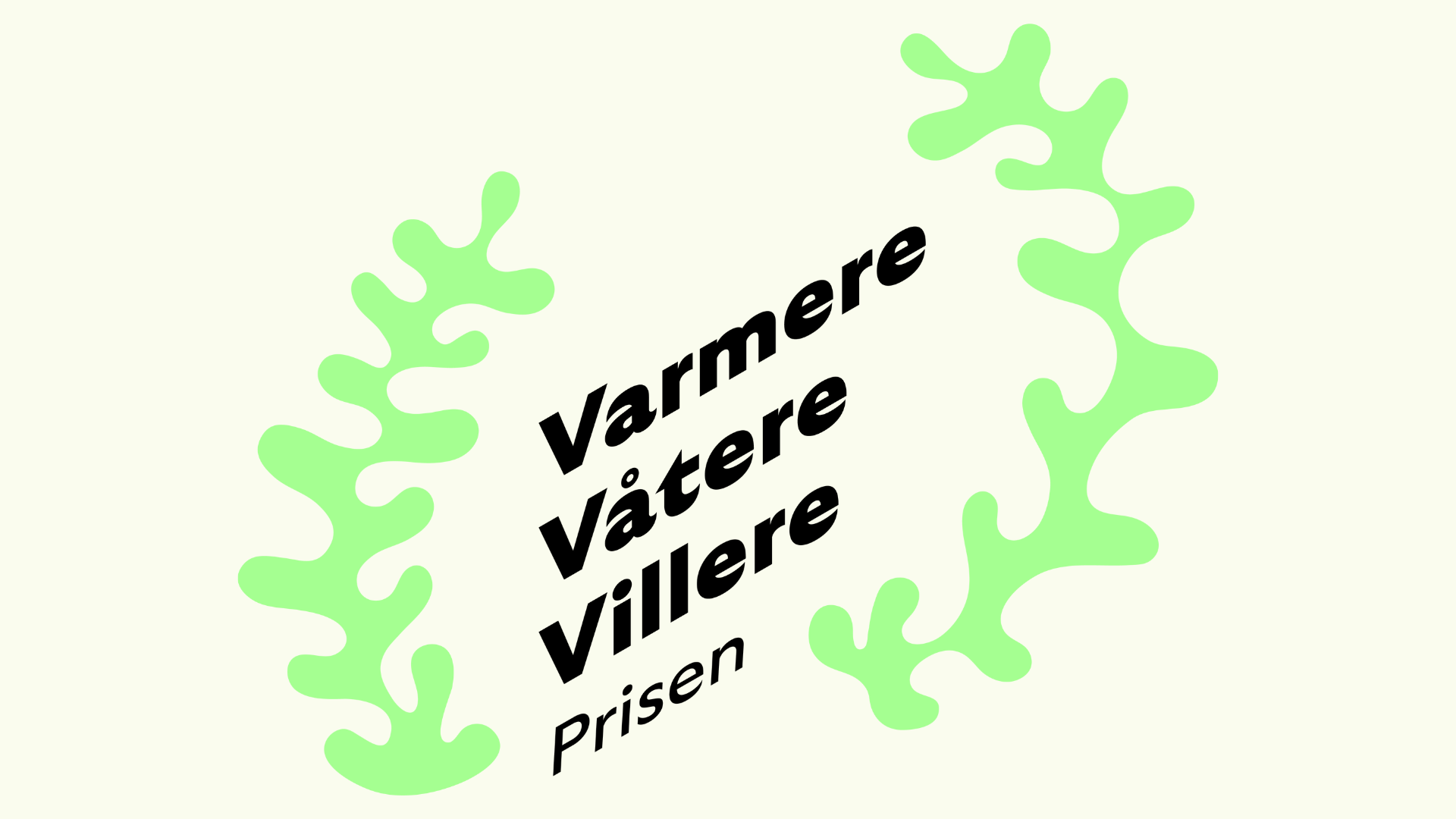 Varmere Våtere Villere-prisen