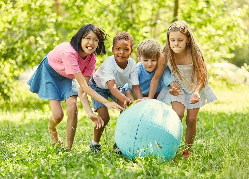 Kids Playing Together