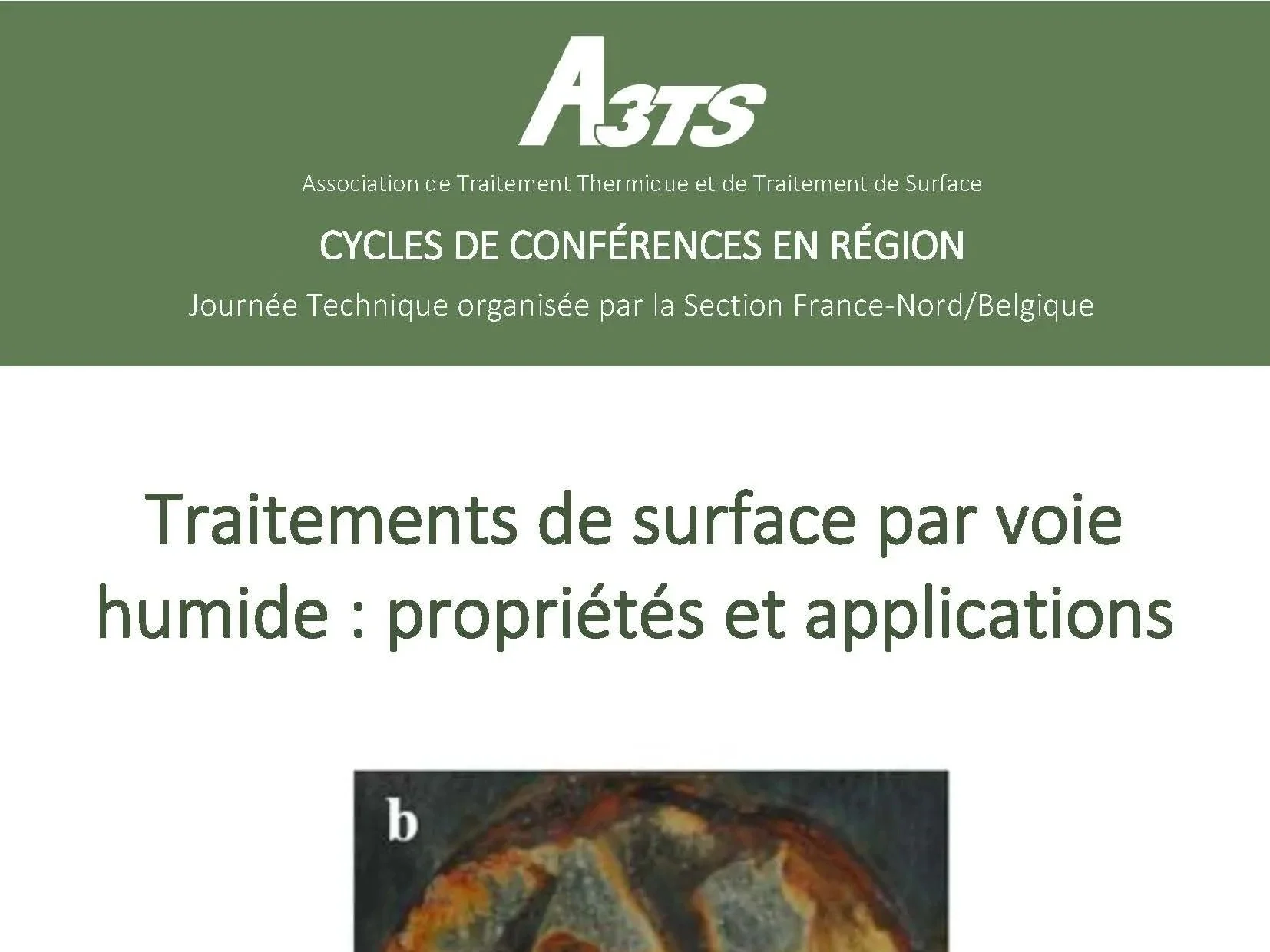 Traitements des surfaces par voie humide : propriétés et applications 