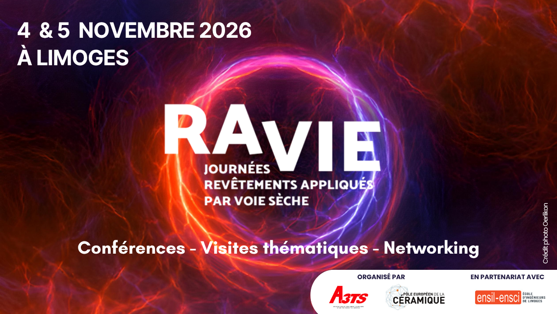 RAVIE 2026 - Journées revêtements appliqués par voie sèche