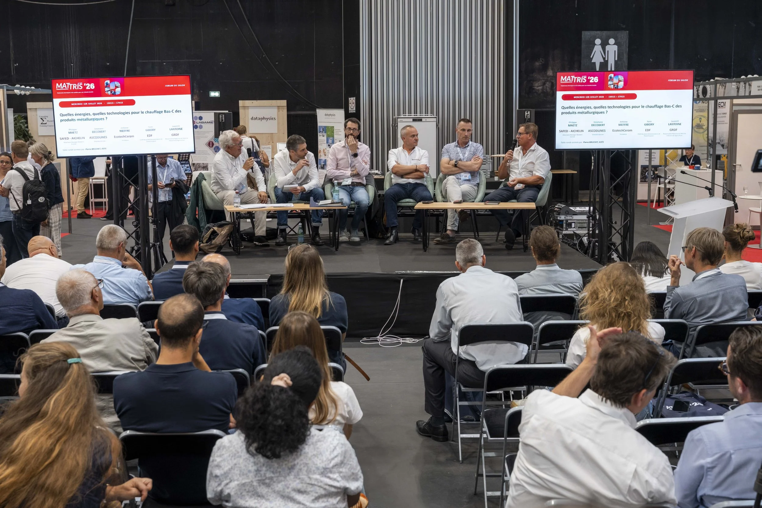 table ronde : Quelles énergies, quelles technologues pour le chauffage bas-carbone des produits métallurgiques ?