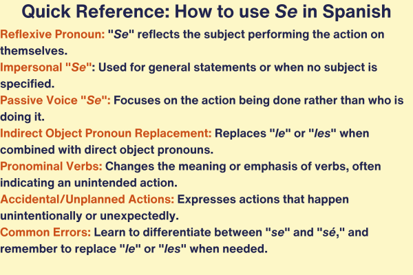 In Se Sentence “Se” One Word, Many Uses — Na'atik Language & Culture Institute