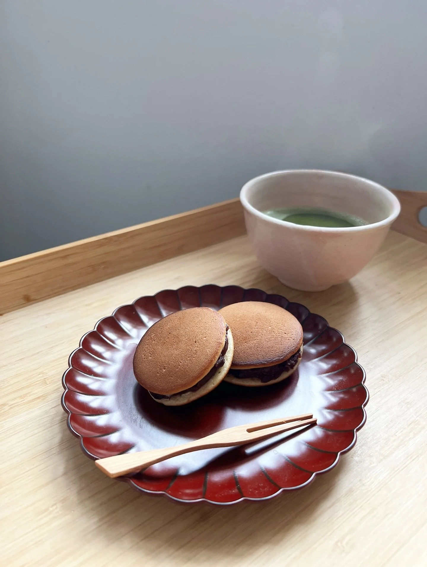 I&rsquo;m back in Copenhagen after my holiday and back to my business. :) 
Today I made handmade dorayaki with homemade anko (red sweet bean paste) 🫘
I love how simple, yet so delicate Japanese sweets are.

It&rsquo;s fluffy, moist, and just melts i