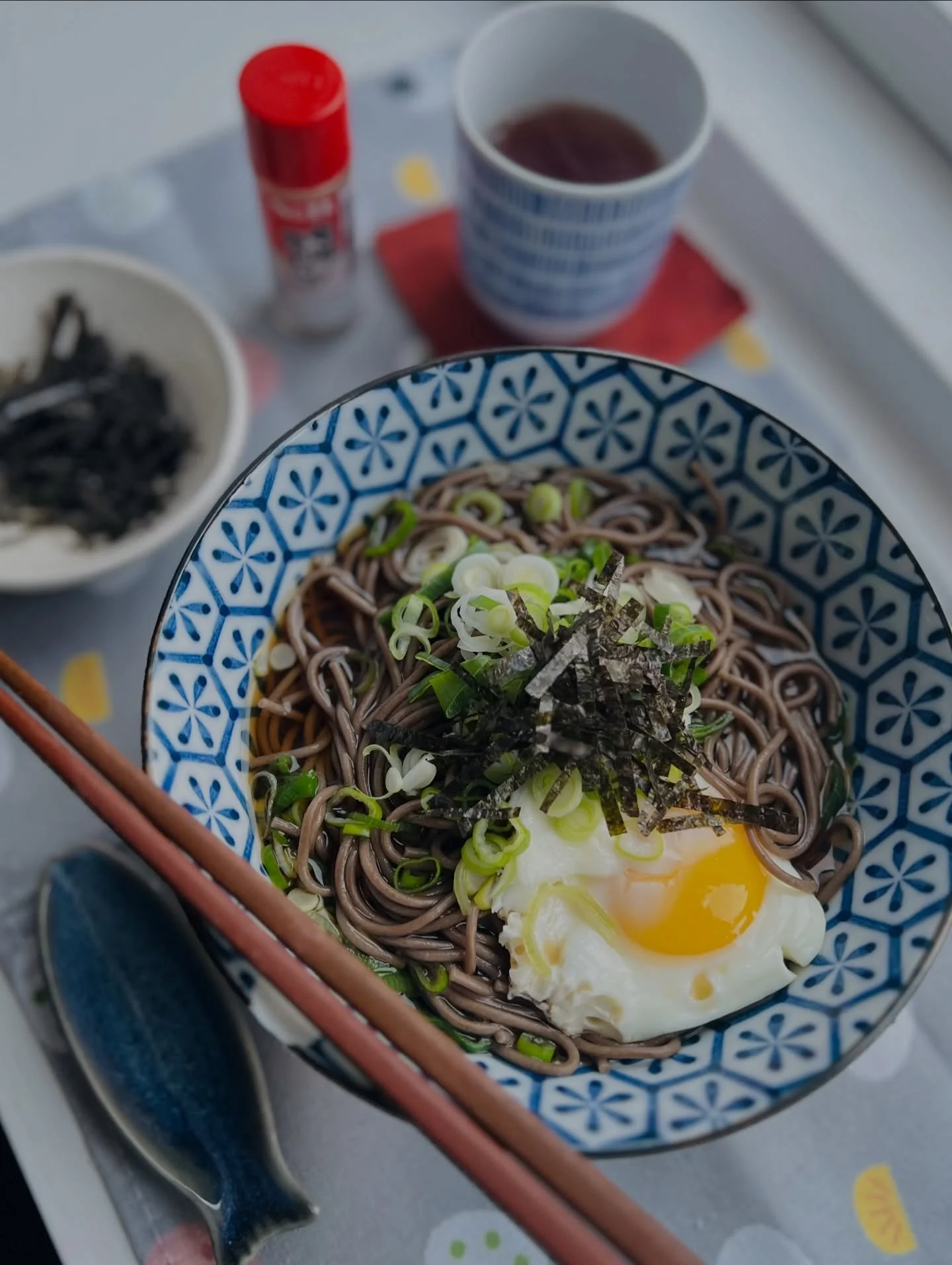 Warm soba noodle soup always comforts me, especially when I&rsquo;m stressed or feeling a little under the weather💚🍜

I&rsquo;ve loved soba noodles since I was little &mdash; thanks to my father. Whenever we had time for lunch, he would take me to 