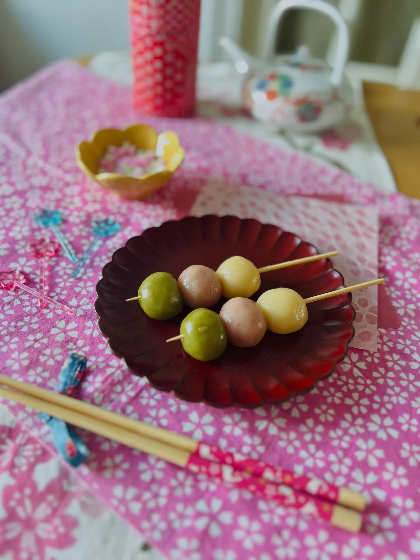 Have you enjoyed Hanami picnic yet? If you are planning one, you can bring these Hanami dango to make it even more enjoyable🍡 It&rsquo;s a classic Japanese traditional &ldquo;go-to&rdquo; snack for Sakura cherry blossom viewing.🌸🌸🌸

You can also 
