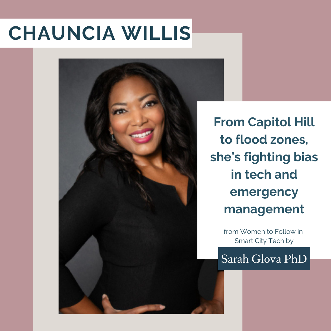 Leader to follow: From Capitol Hill to flood zones, she’s fighting bias in tech and emergency management