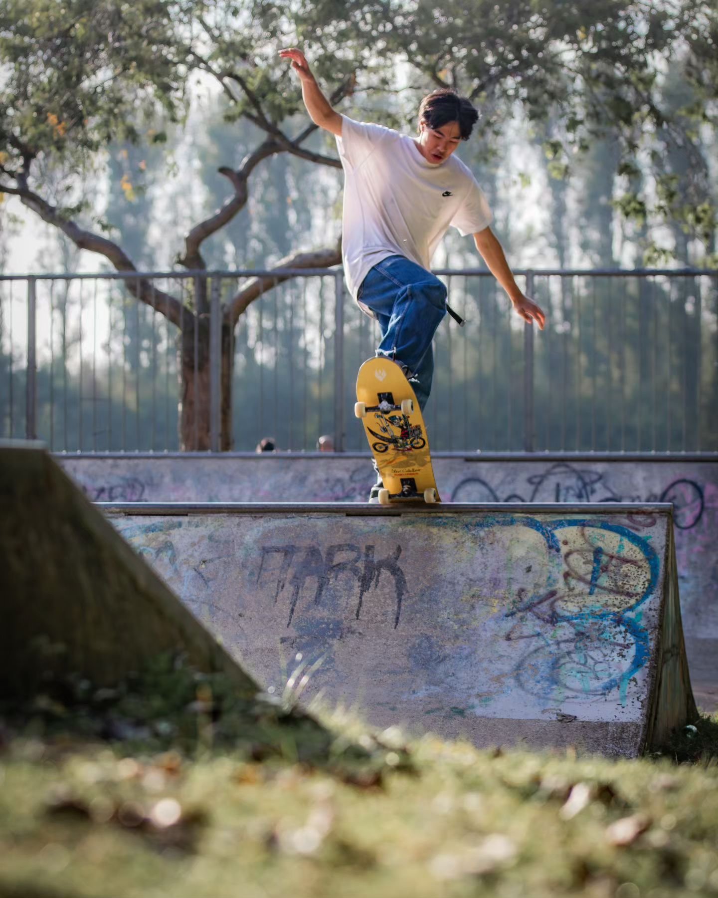 🛹 Ryan 
New trick | ʙʟᴜɴᴛ ᴛʀᴀɴsғᴇʀ ᴏᴠᴇʀ ᴛʜᴇ sᴘɪɴᴇ 

#skateboarder #skateboardingisfun #kmjvisual #blunt #sportsphotographer #photooftheday #sportsphotography 
#manchester #skatetricks