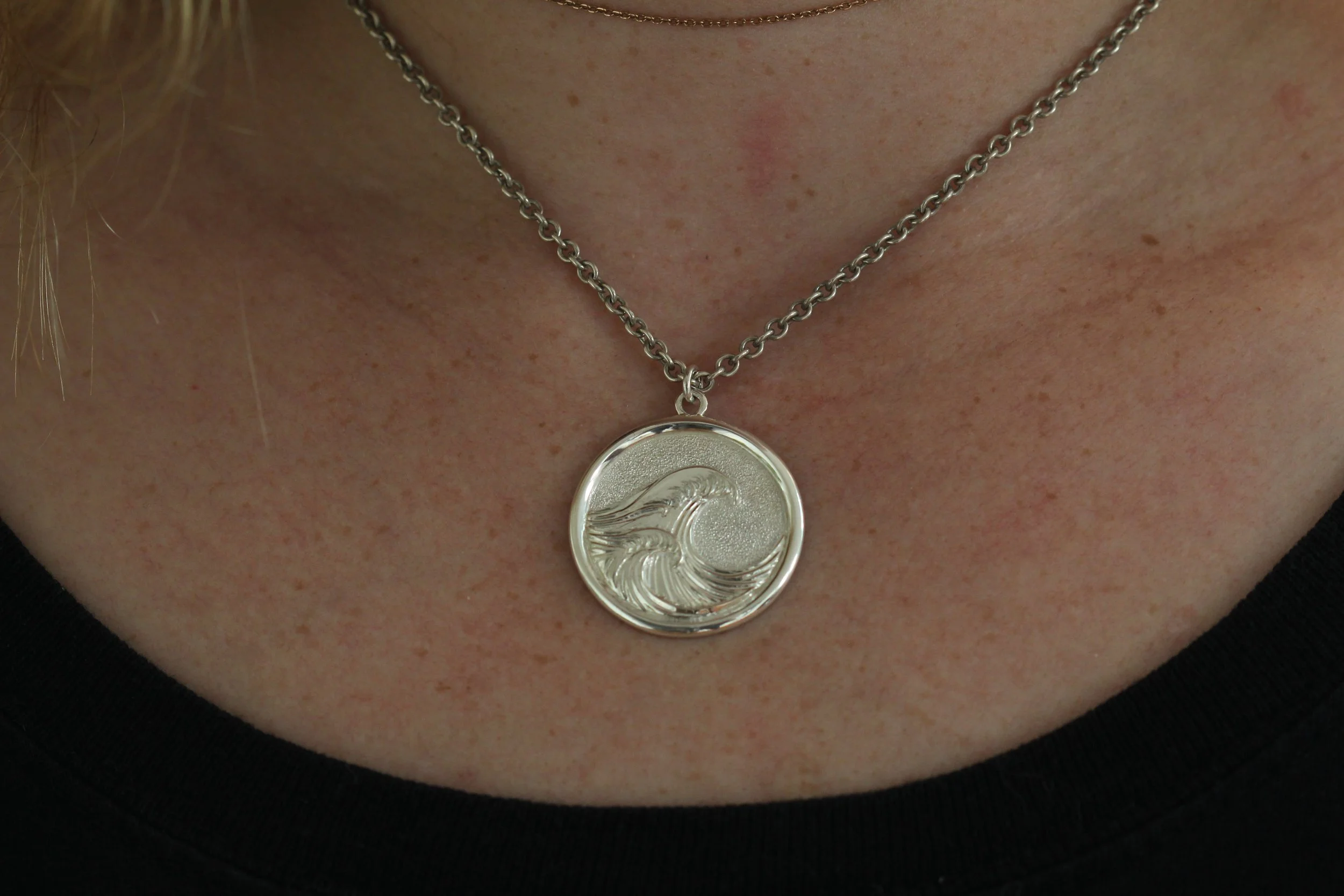 Sterling and fine silver. 2021