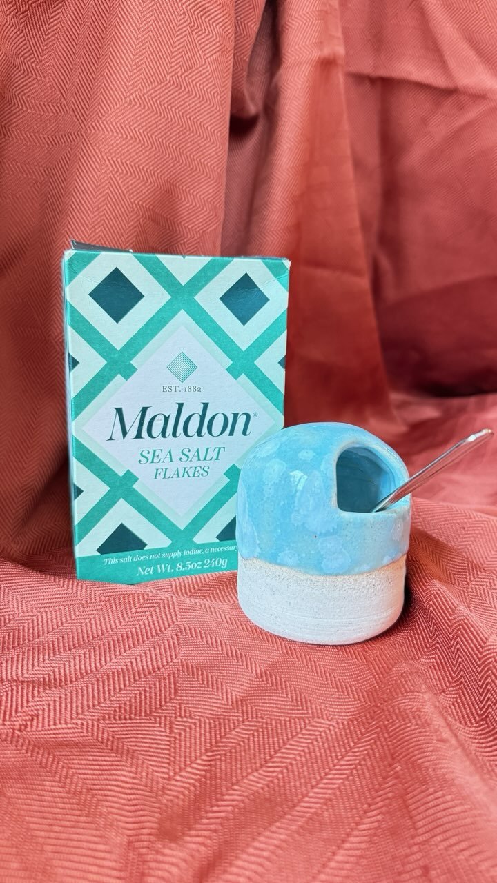 Amber Vintage Pottery salt holder prize (1).jpeg