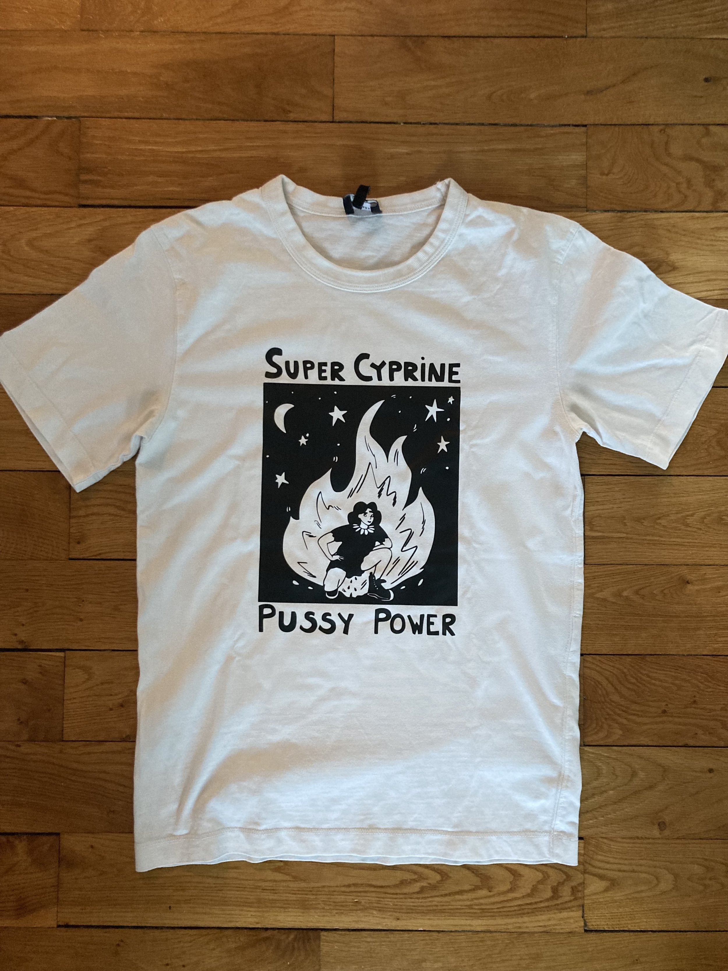 T-shirt Blanc Super Cyprine.jpeg