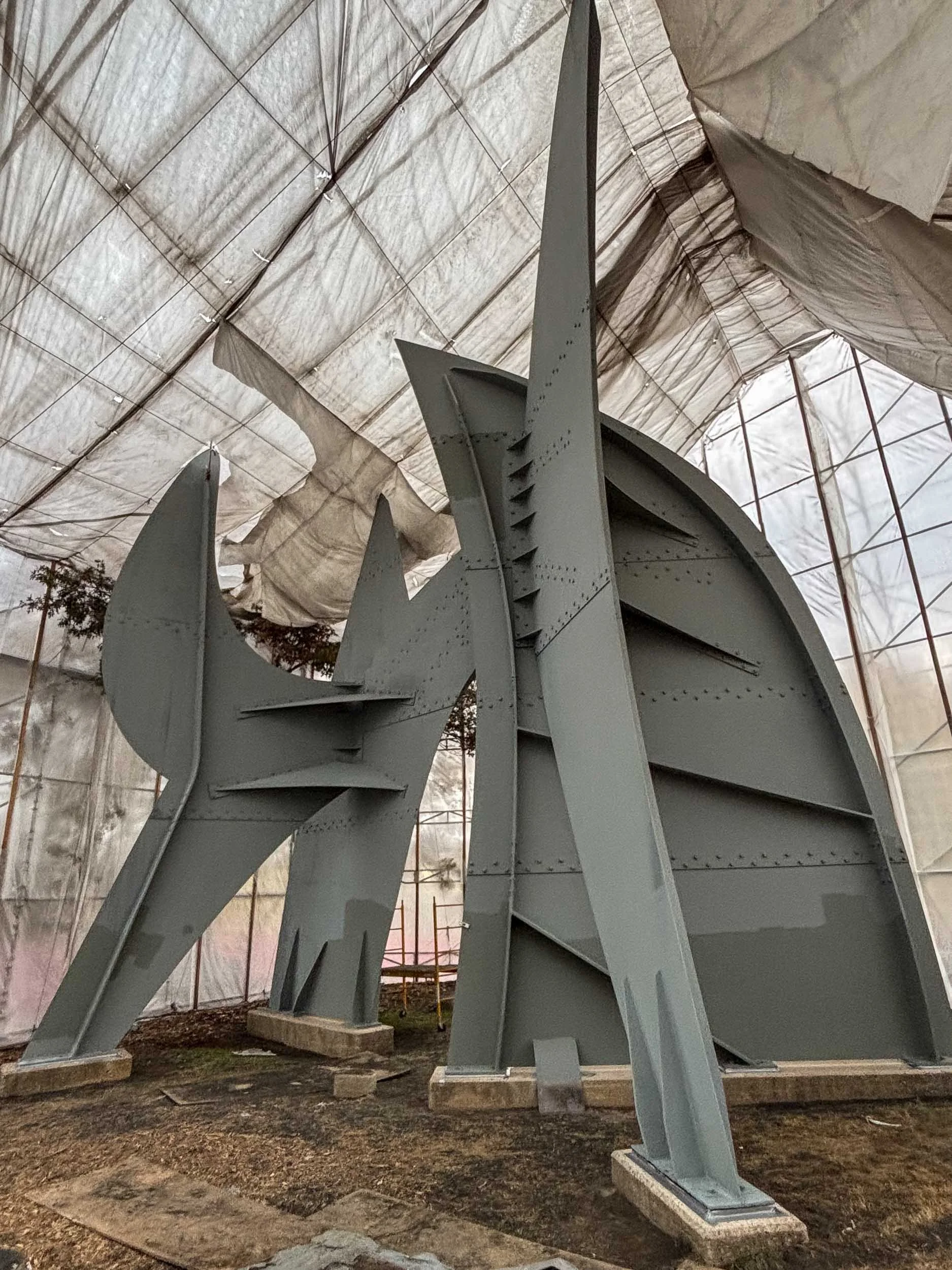 After coat of zinc rich primer