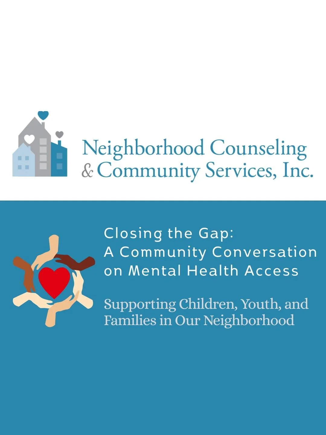 Tickets for our upcoming event are now live! We are hosting a mental health community conversation during mental health awareness month. We hope to see you there!
Visit NCCS.SIMPLETIX.COM for more info and to buy your ticket today! 💙

#event #somerv