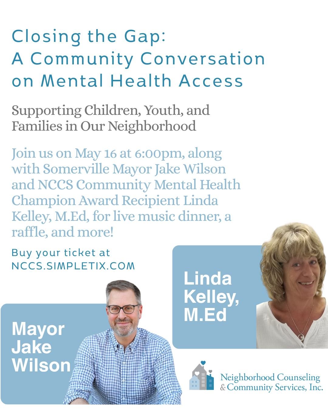 There is still time to buy your ticket to our upcoming event! One ticket includes event access, live music, dinner, two drinks, and a free raffle entry! Visit NCCS.SIMPLETIX.COM today to reserve your spot! 

#upcomingcommunityevent #boston #somervill