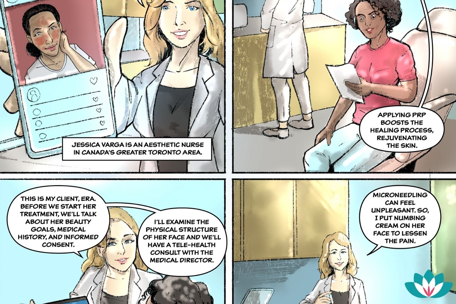 The Vampire Facial: A Graphic Medicine Comic