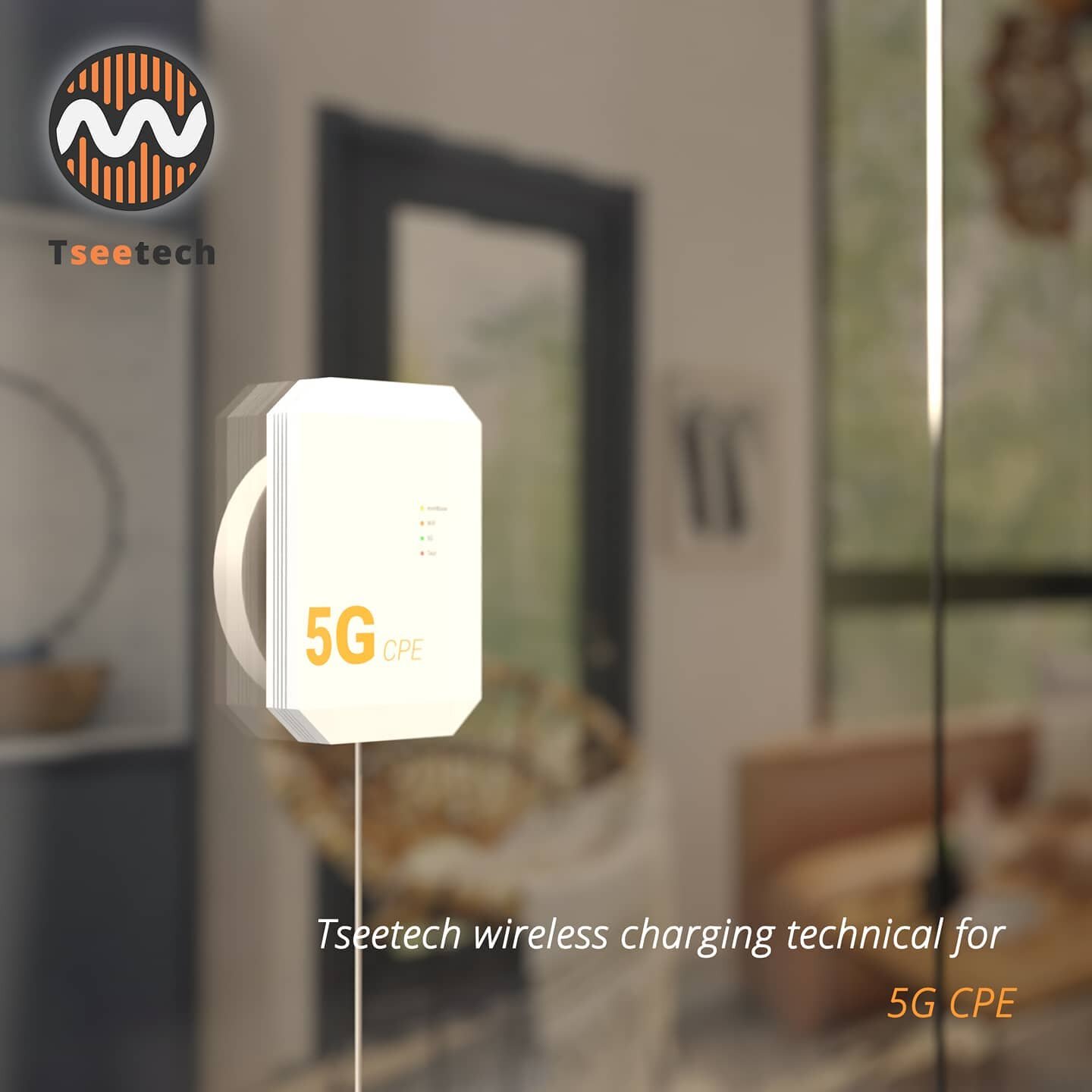 The 5G CPE wireless charger would power through the glasswindows with the groundbreaking max 50mm thickness, and &gt;83% amazing effeciency. Enjoy 5G ahead of anyone else.

www.tseetech.com/solutions

#5GCPE
#powerthroughwindows
#5Gwirelesscharger
#t