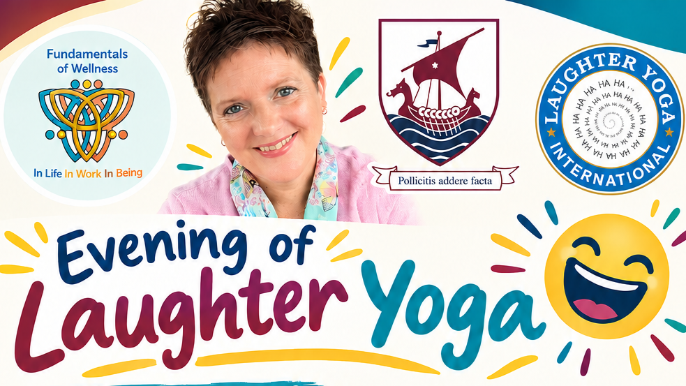 An Evening of Laughter Yoga at Larne Grammar School
