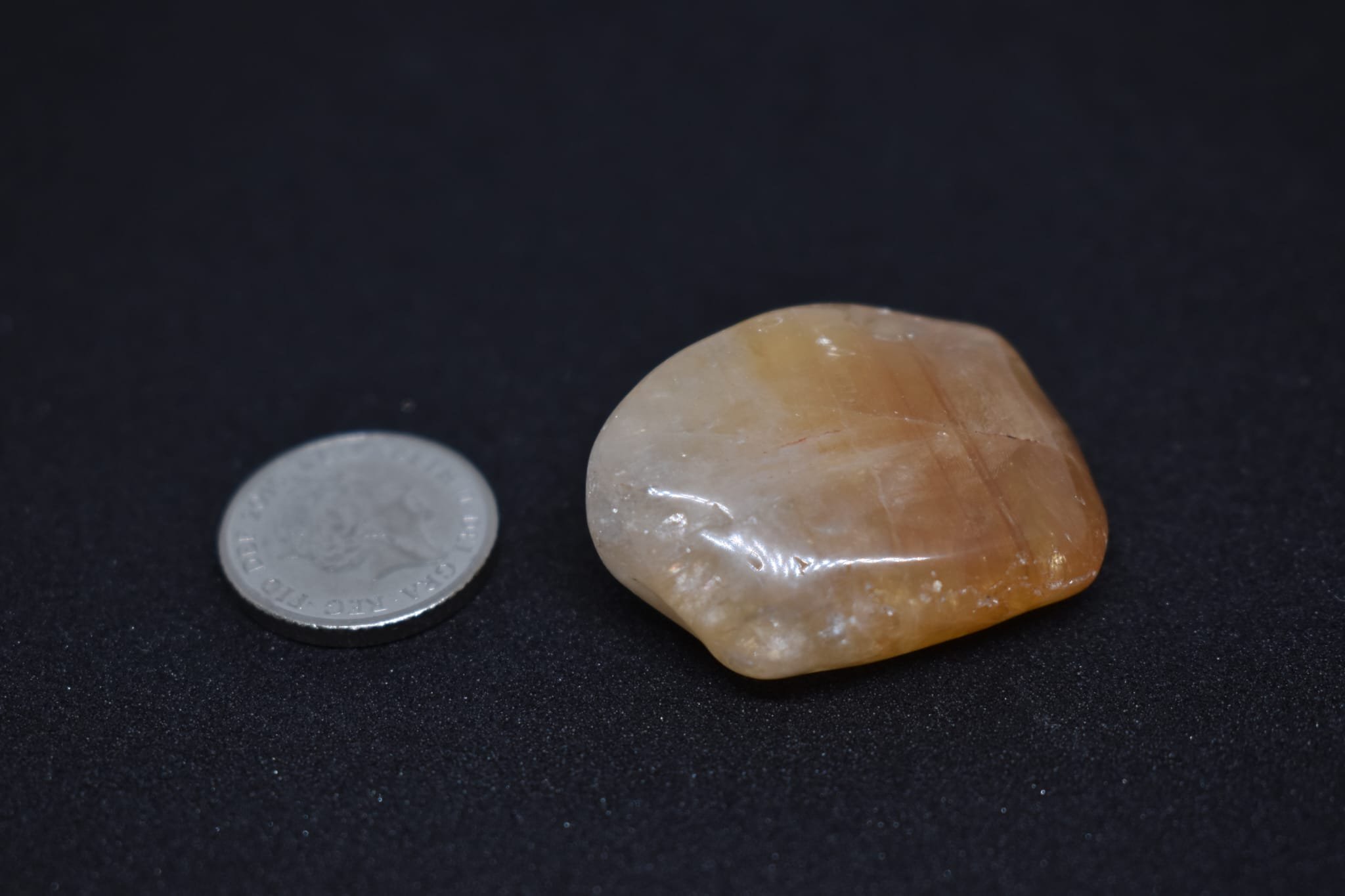 Citrine tumblestone