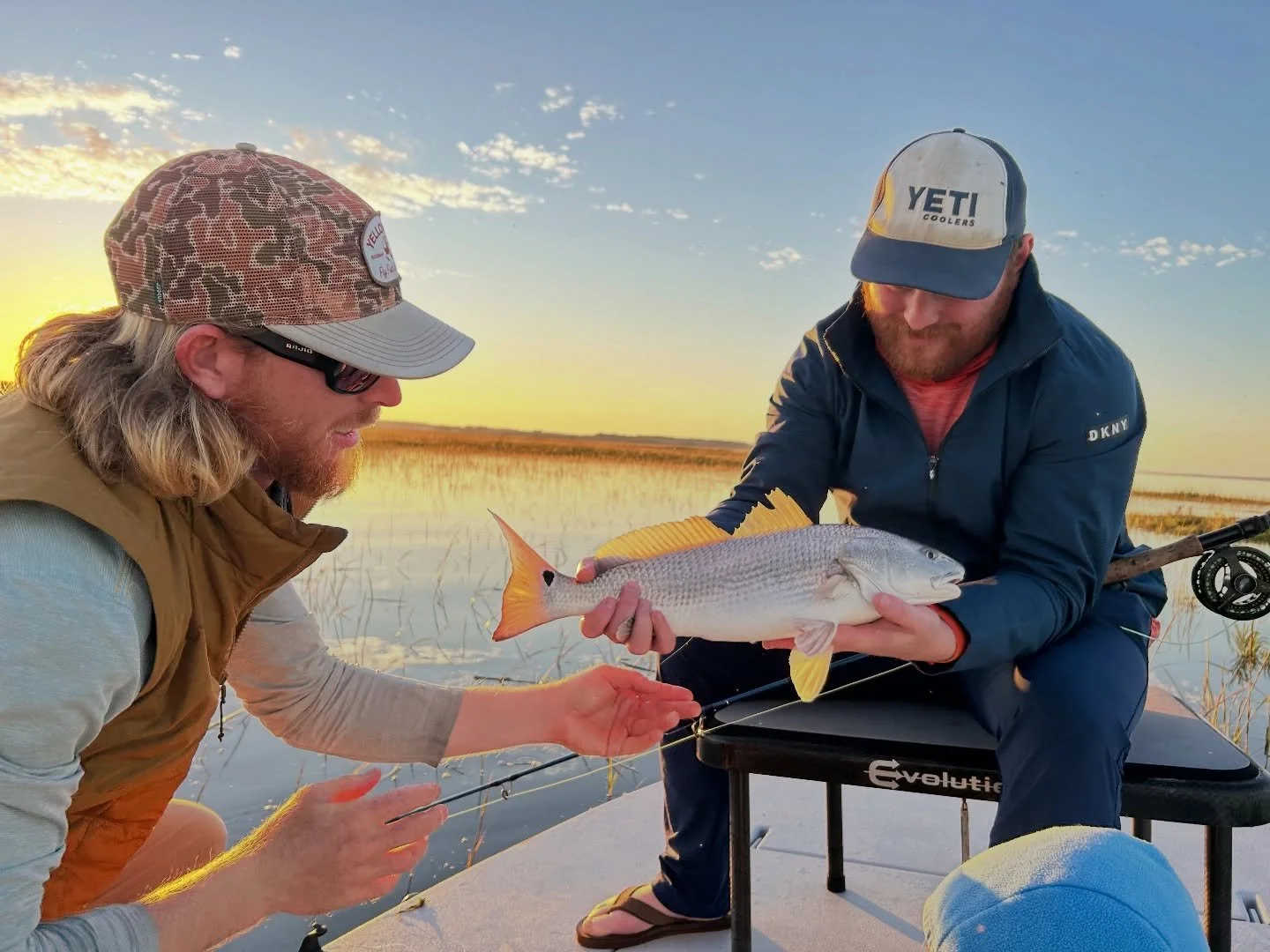 This photo makes me think of the many friendships I&rsquo;ve made with so many of you that keep coming back to fish with me. Thank you!