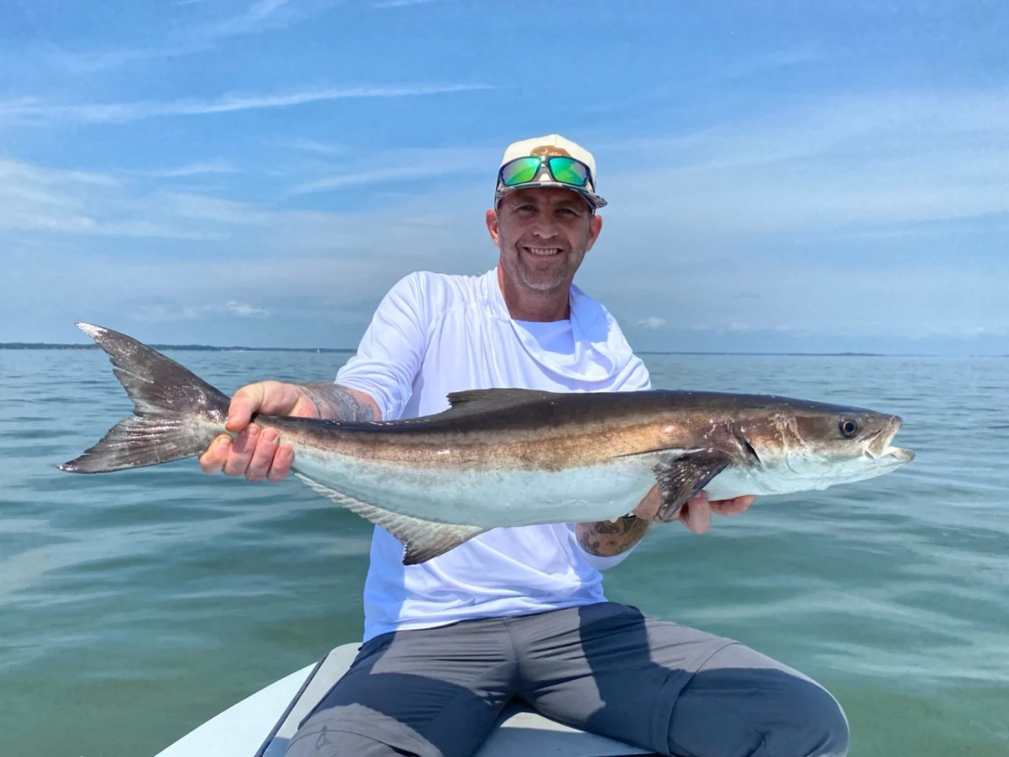 The first hints of warmer trending weather are starting to happen. It will be reds for a few more months but before you know it we&rsquo;ll be hunting for cobia on the surface again.