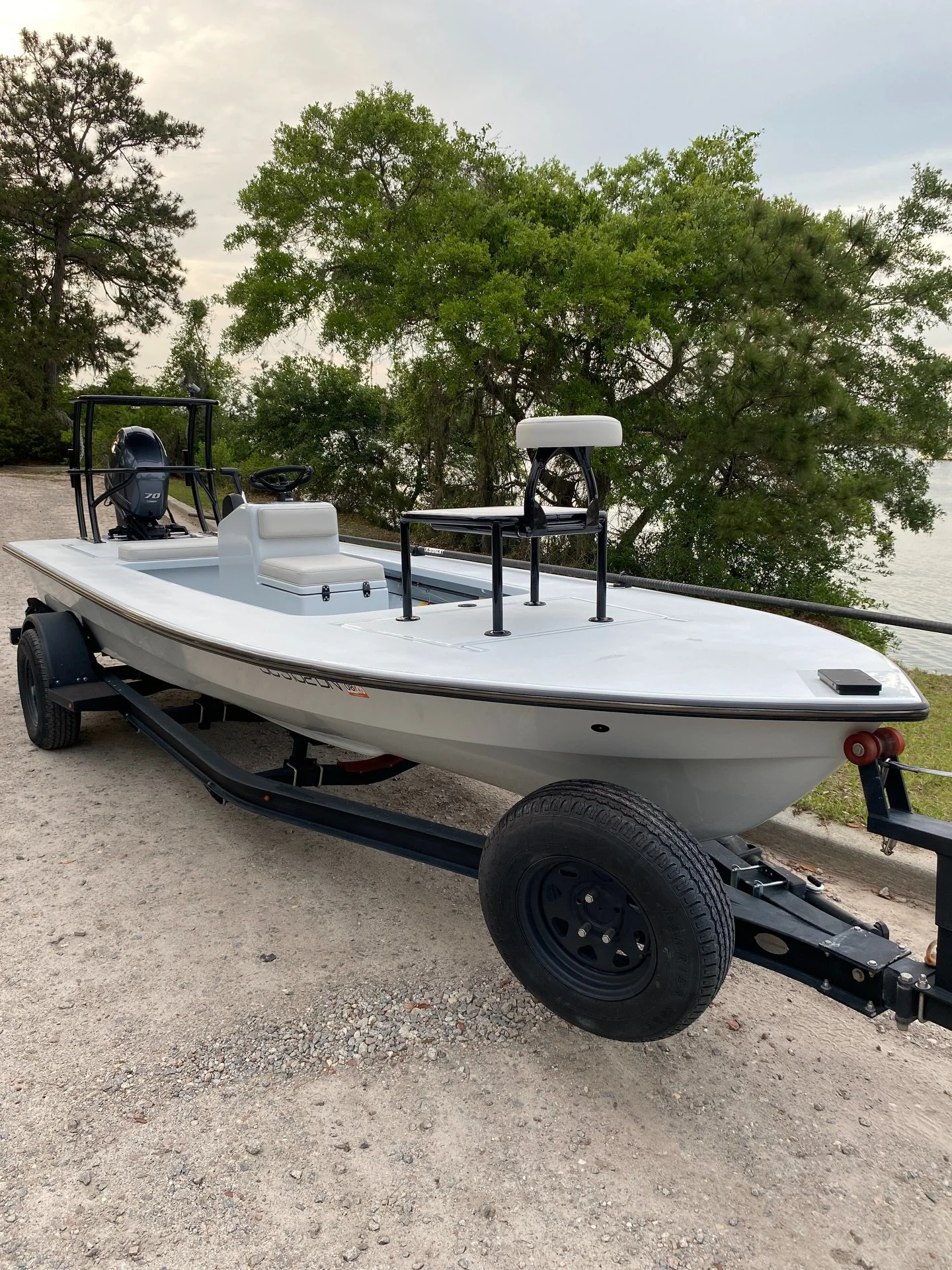 It was time to clean up my Beryllium or get a new skiff/office. However, I can&rsquo;t get another one like this so ,with a lot of help, I made her new again. 

A huge shoutout to everyone who was part of this:
Chris Morejohn for the incredible skiff