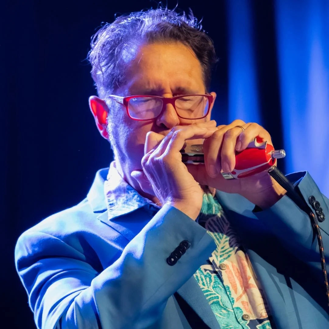 Blues Harmonica Joel Astley at Fulton 55 in Fresno, CA presented by TeamNeville Concerts