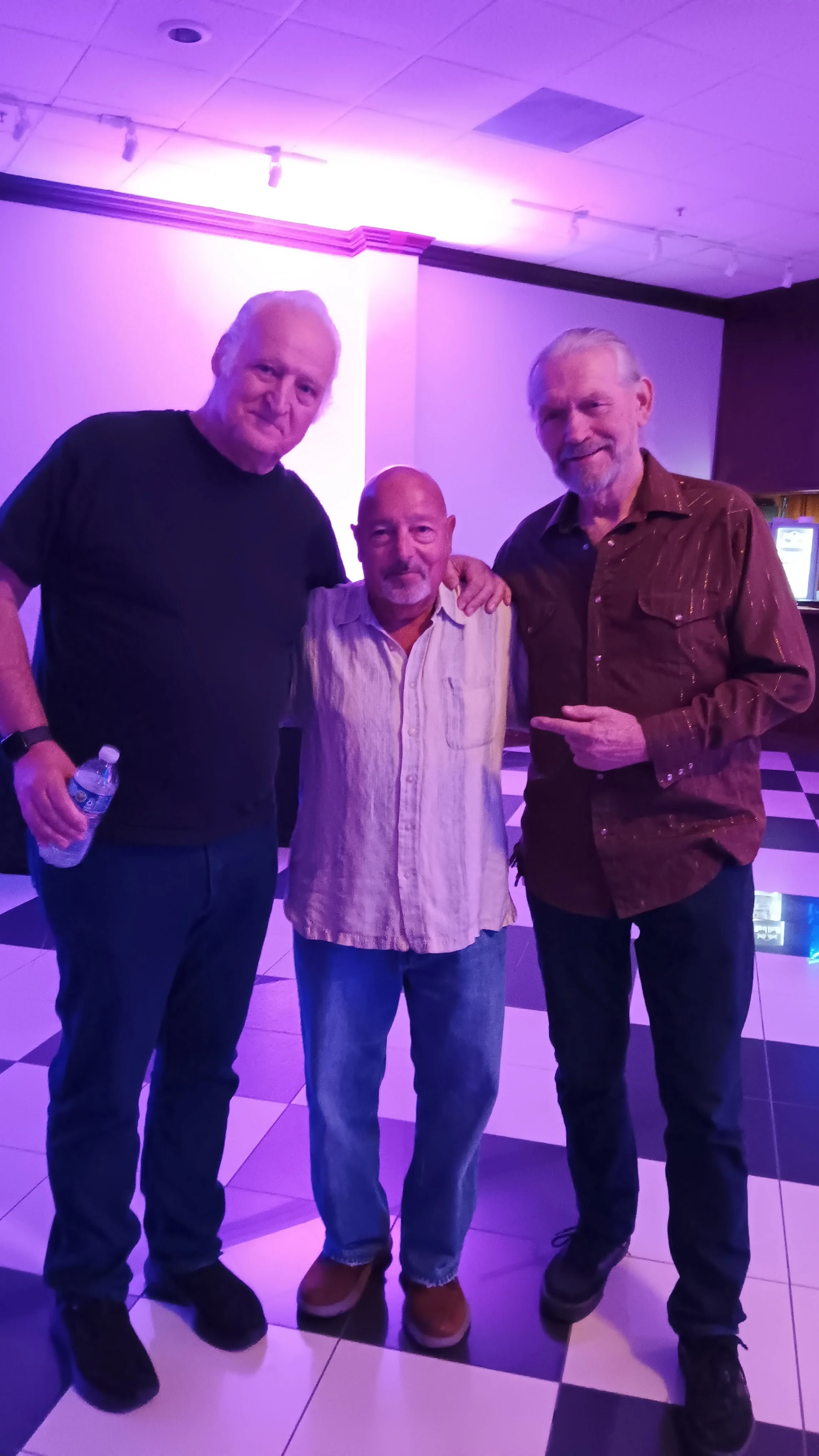 Bill & John Clifton w/ Alan Friedman at The Rick Estrin & the Night Cats Show at Frank's Place presented by TeamNeville Concerts