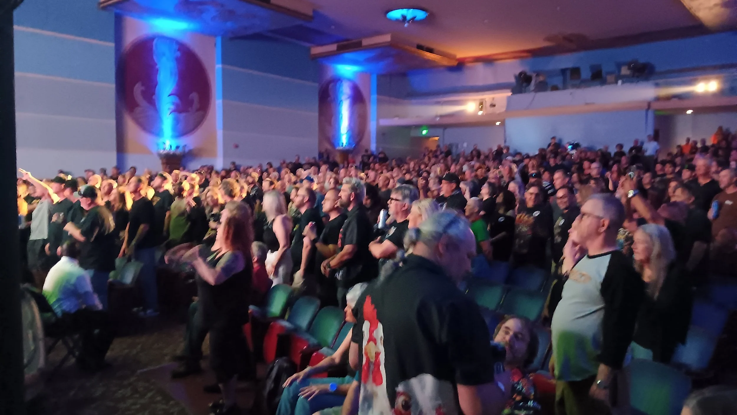 Tower Theatre audience for Y&T presented by TeamNeville Concerts