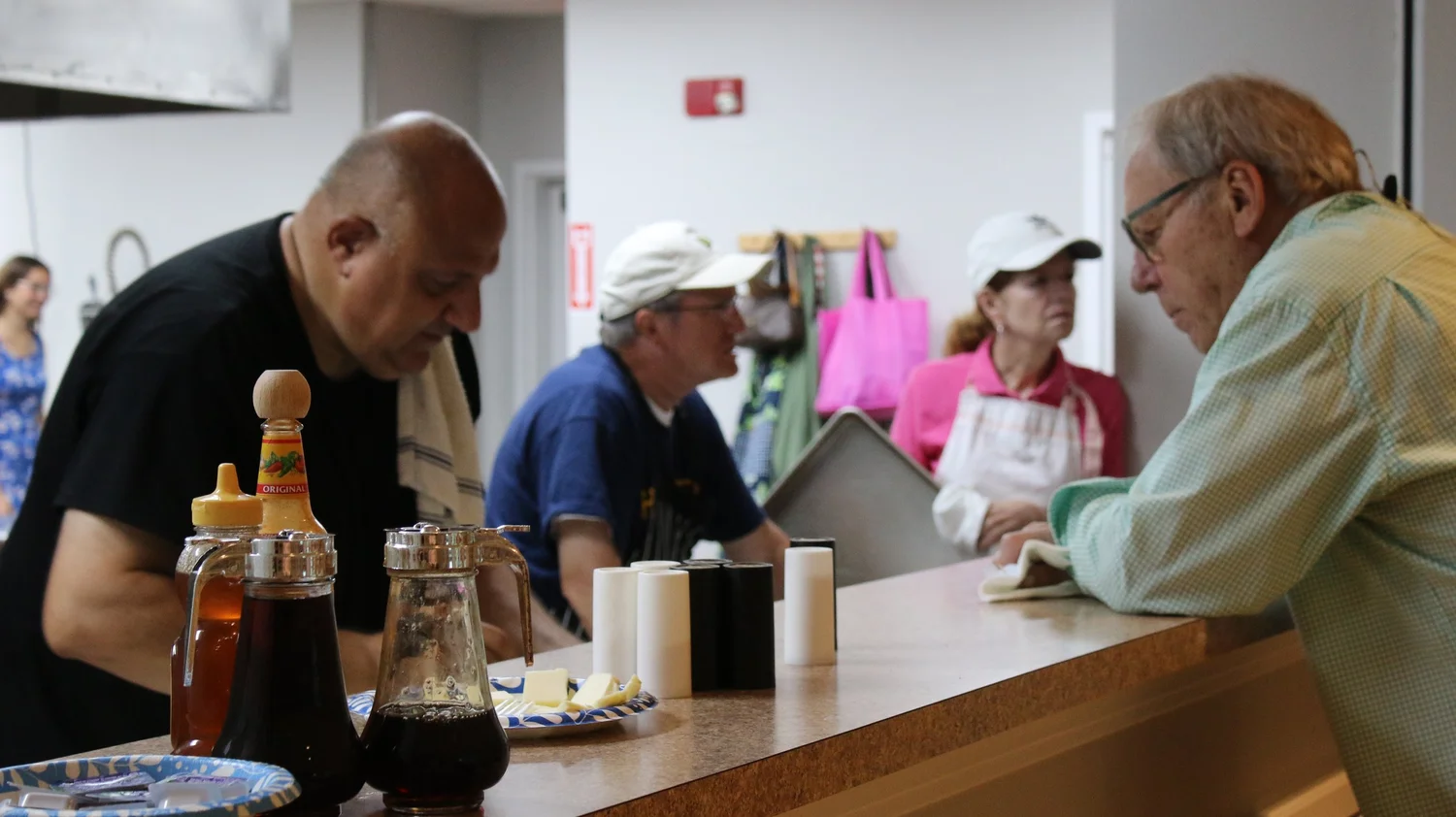 Volunteers serving at Central Church