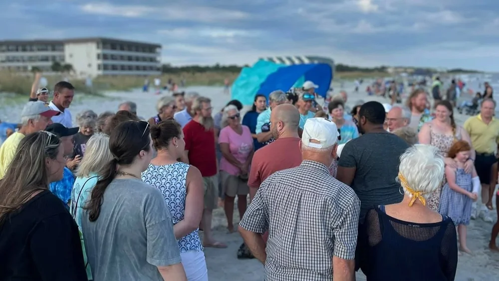 Beach baptisms