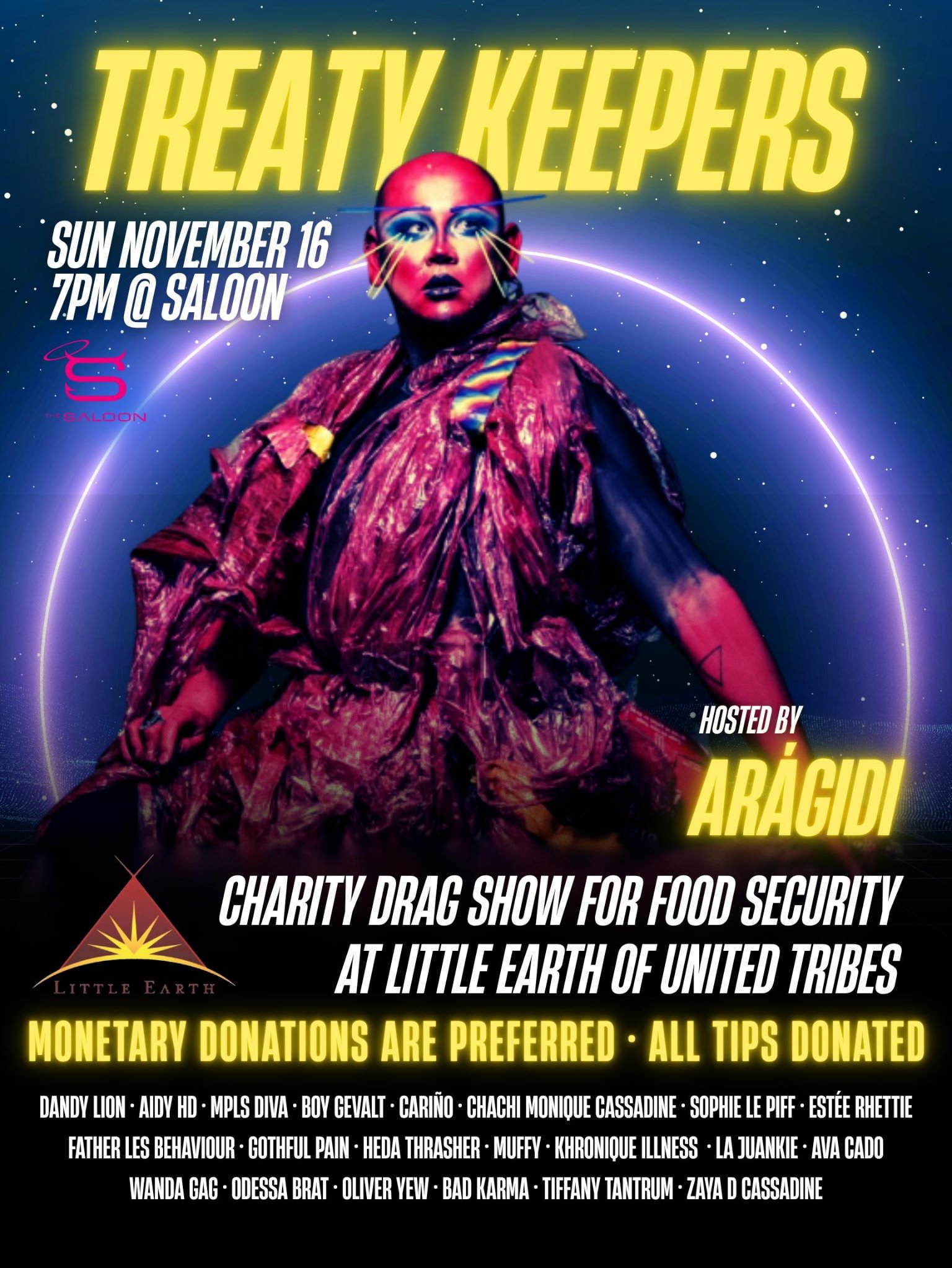 Treaty Keepers Charity Drag Show