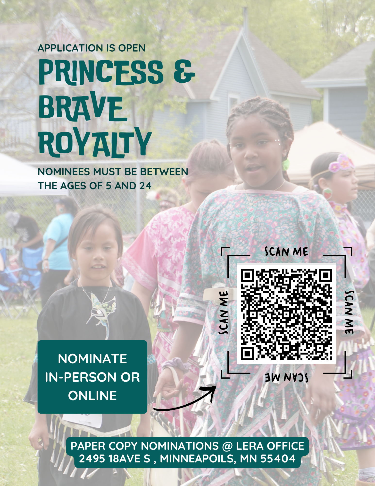 Princess & Brave Royalty Nomination Form