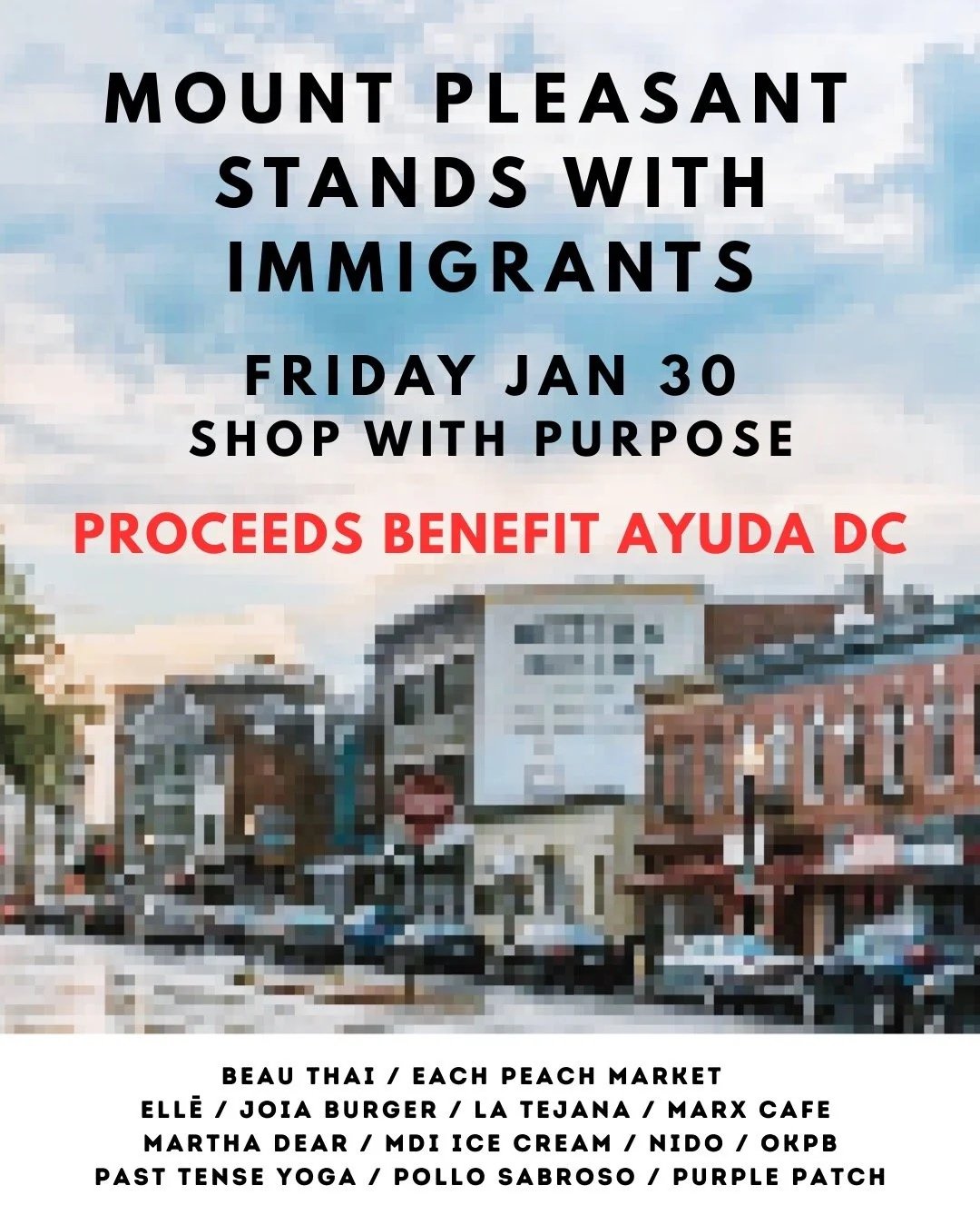 Mount Pleasant Businesses Come Together to Support Immigrant Neighbors