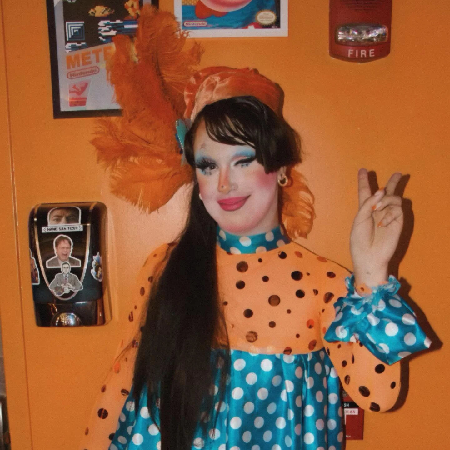 Doin Clown Shit With My Clown Friends
📸 @itsjustbozo 
Hat and dress by moi