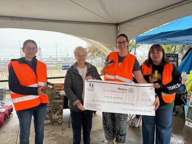 Thank you Rotary Club of Cataraqui-Kingston for your support of our 2025 Turtle Awareness Day!