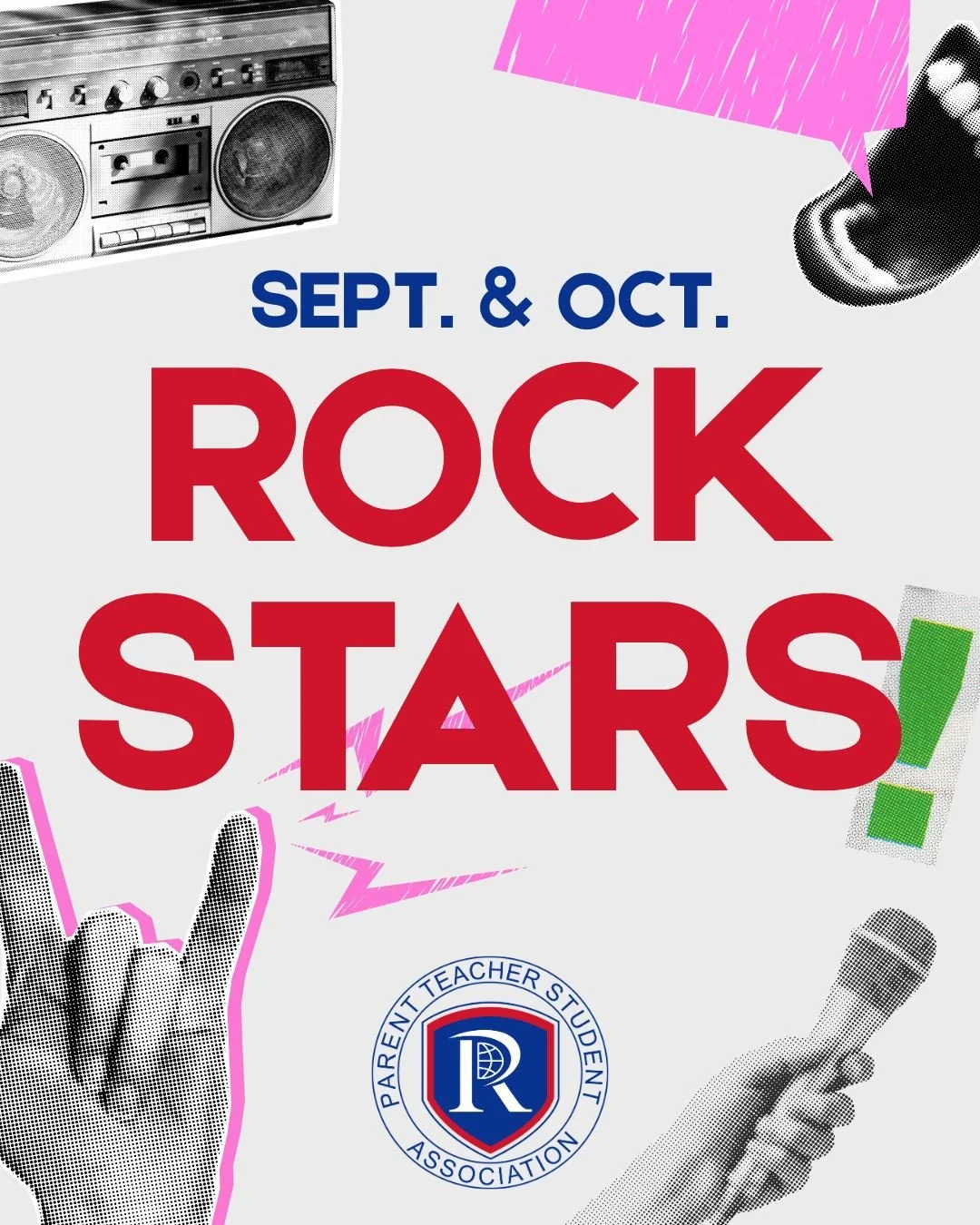 Every month Riverwood Administration announces five staff members who go above and beyond for our Raiders. Thanks to our generous PTSA donations, each Rockstar receives a gift card as a token of appreciation. 
Huge congrats to the September and Octo