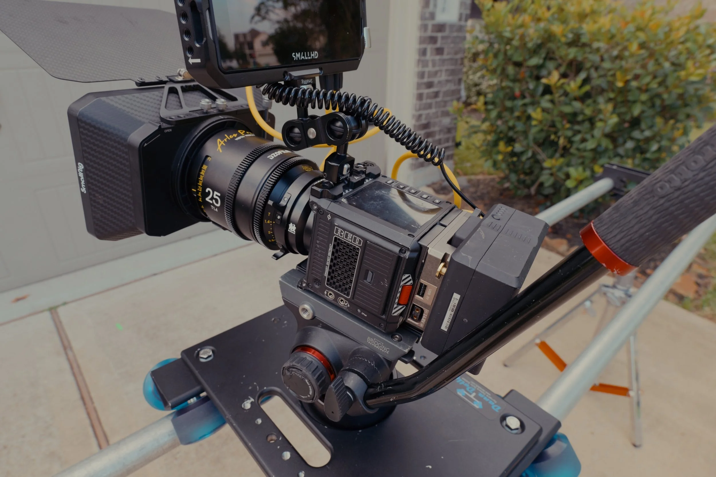 Behind the scenes video production, camera, RED Komodo X