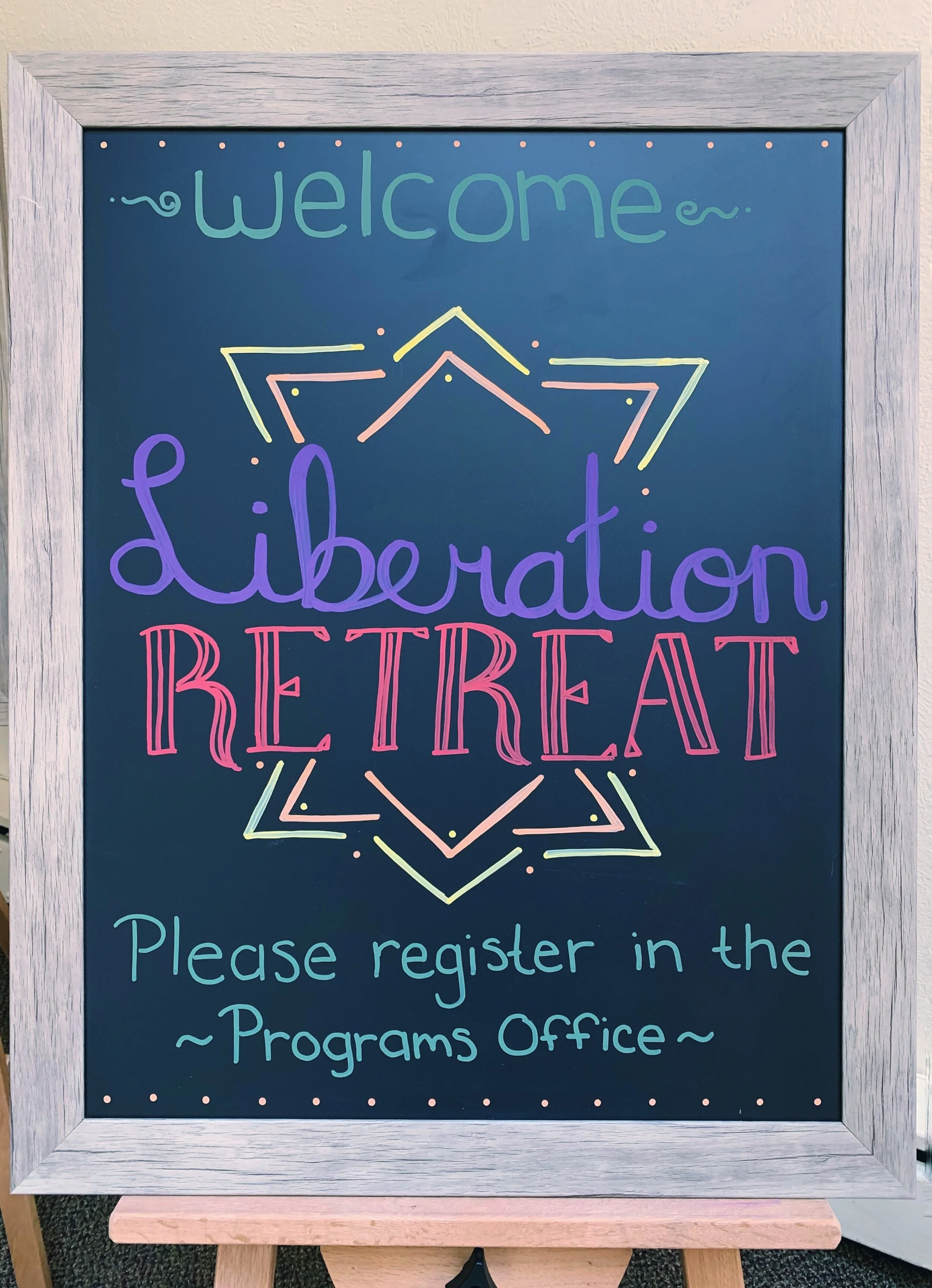 liberation retreat art