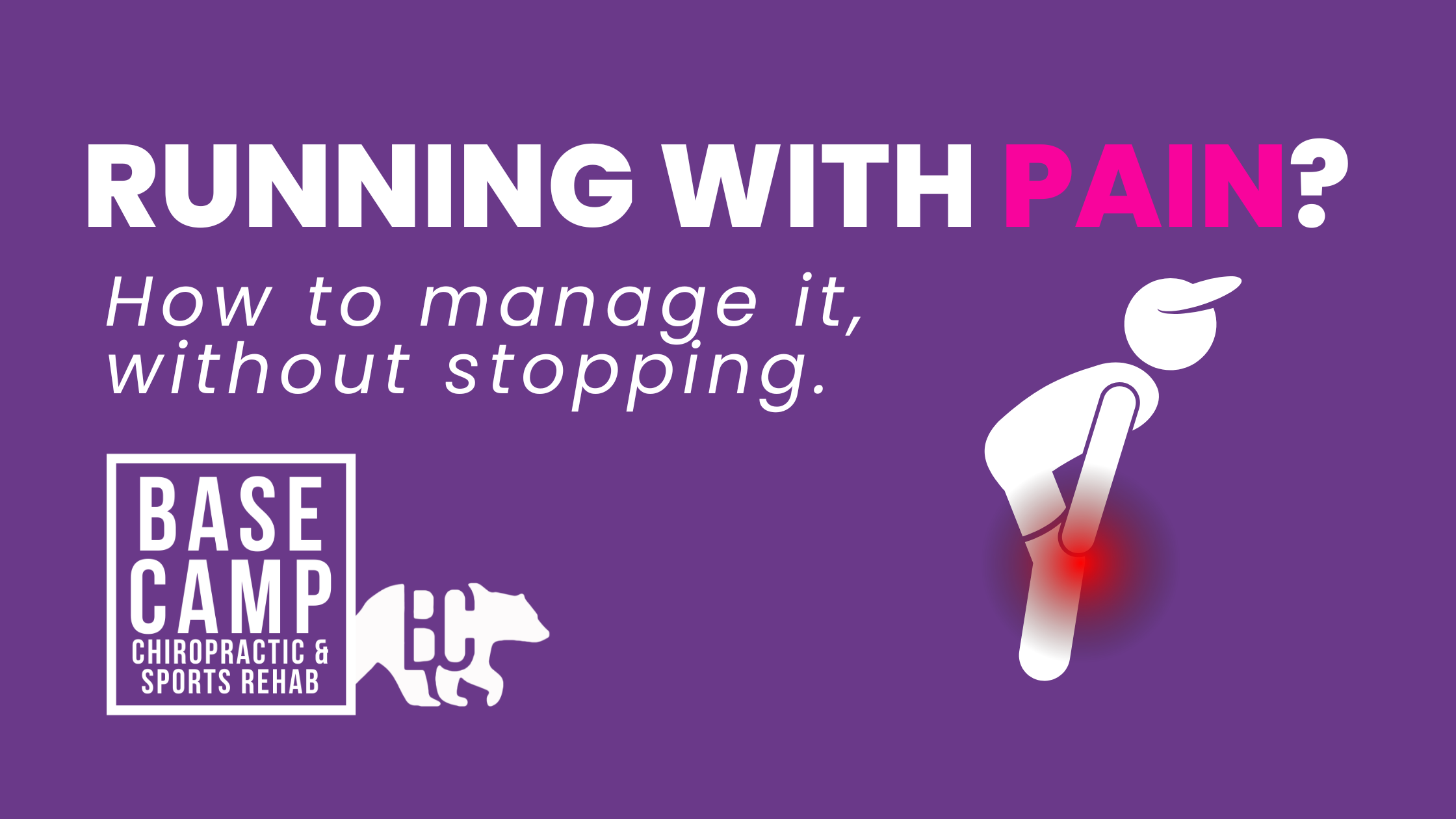 3 ways to manage pain with running (without stopping!) — Sports