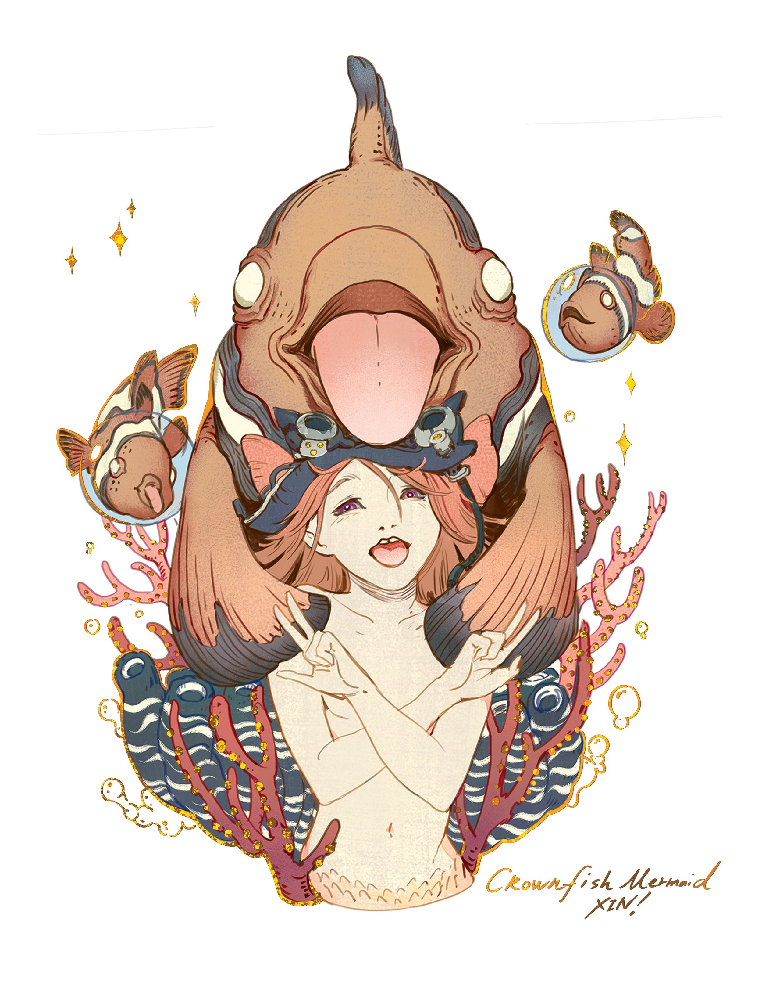 Clownfish Mermaid