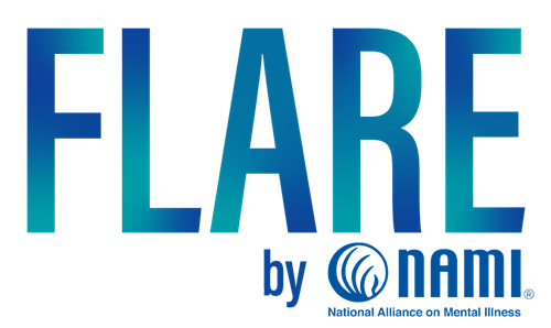 FLARE by NAMI is a mental health literacy curriculum for middle school students.