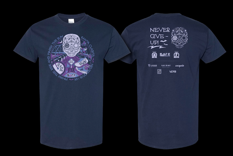 Finish The Ride Santa Clarita 2025 free event T-shirt
